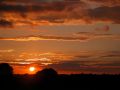 Sunset from Little Thetford. July 2004 (Roger Attrill)