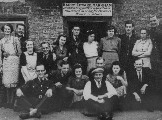 The Three Horseshoes Public House was a popular destination for airmen from Witchford Aerodrome 