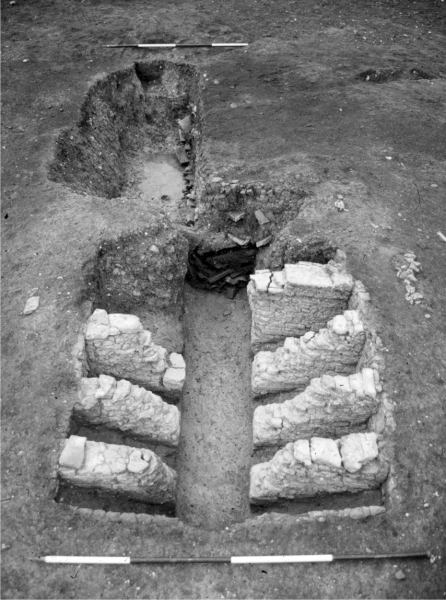 Photograph of Roman tile kiln.