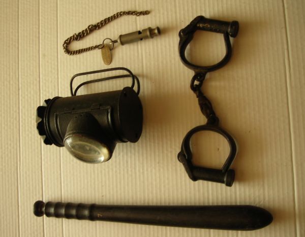 Victorian police equipment