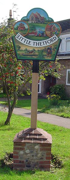 Little Thetford Village Sign