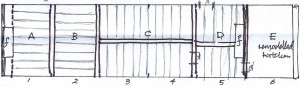 Ground floor plan of The Horseshoes