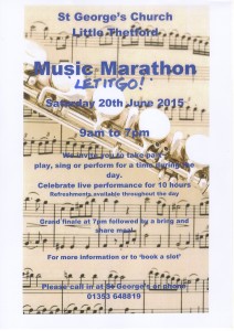 Music marathon 20 June 2015